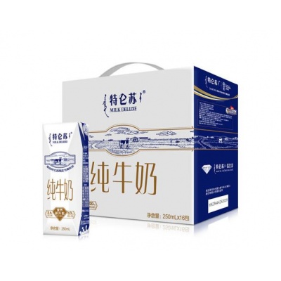 蒙牛 特仑苏 纯牛奶 250ml*16 礼盒装