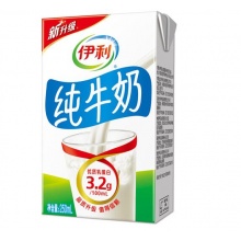 伊利 纯牛奶250ml*16盒/...