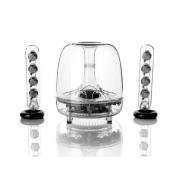 哈曼卡顿（Harman Kardon）SoundSticks III 水晶3代音响 电脑/电视音箱/音响 室内桌面音响 多媒体低音炮