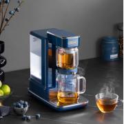  摩飞电器 (Morphyrichards) 即热式茶饮机 泡茶机 煮茶器 家用办公室养生壶多功能烧水 一体饮水机 MR6087 轻奢蓝